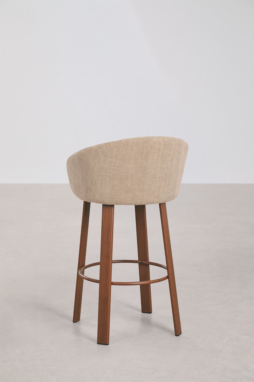 Nairea upholstered high stool, gallery image 5