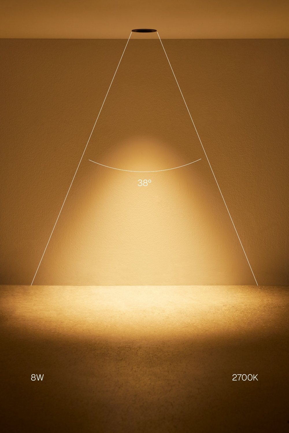 Trimless LED downlight Ø6,8 cm in aluminium with gradual on/off Luisiana, imagen de galeria 2