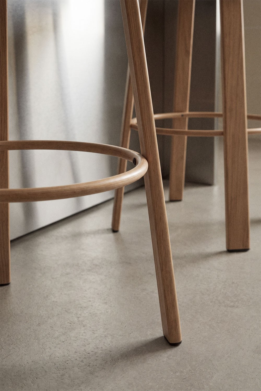 Nairea upholstered high stool, gallery image 2