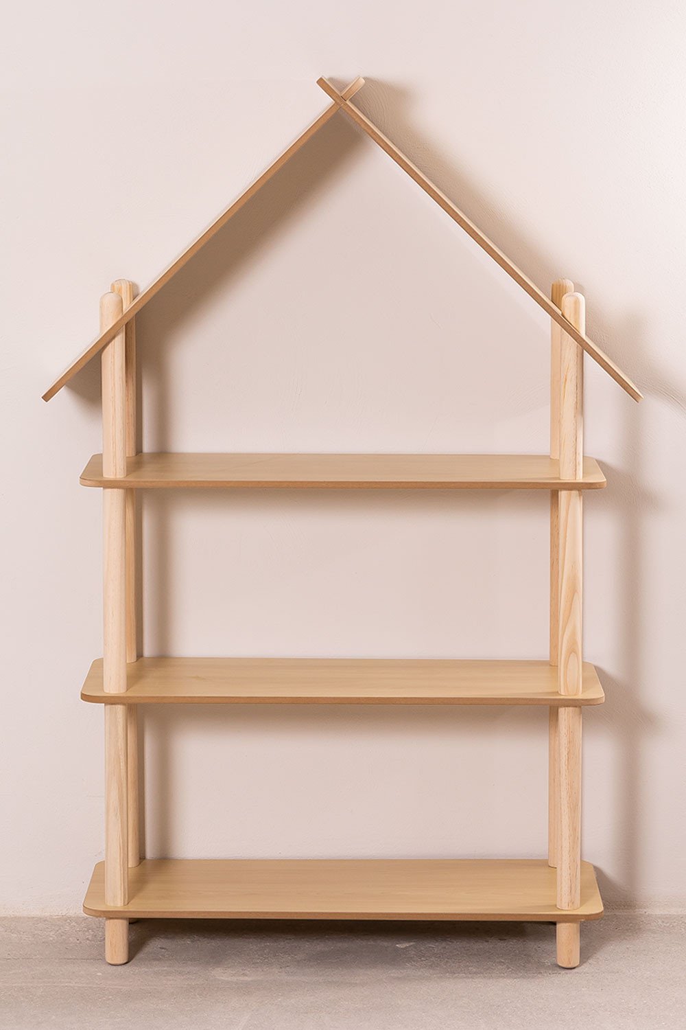 Zita Kids wooden shelf with 3 tiers, gallery image 3