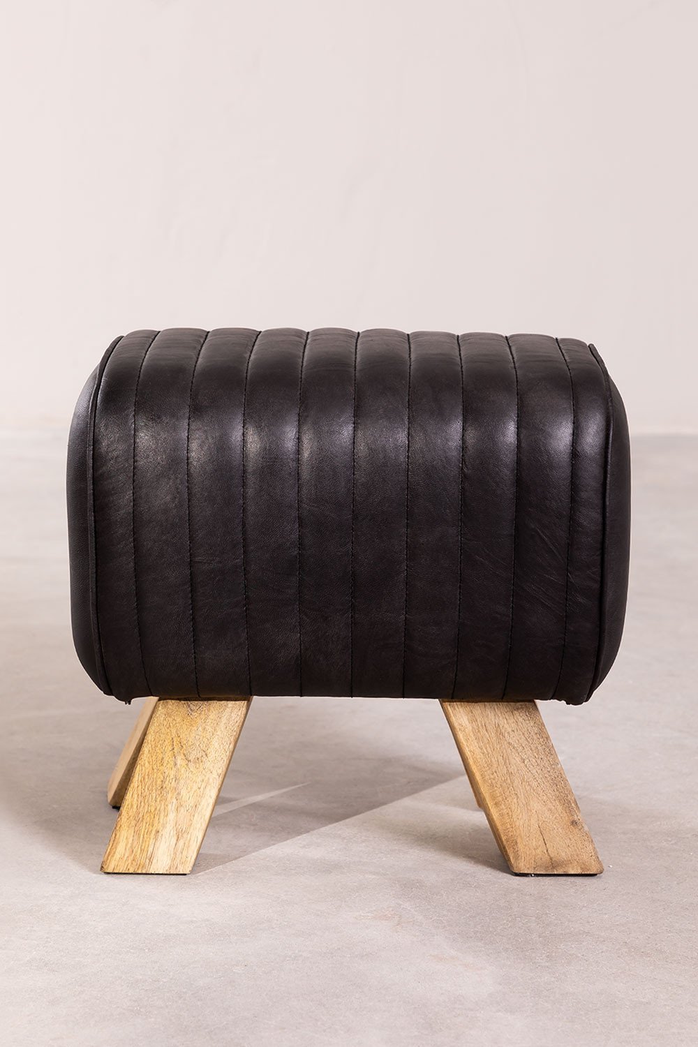Low Leather  Stool Finda , gallery image 3