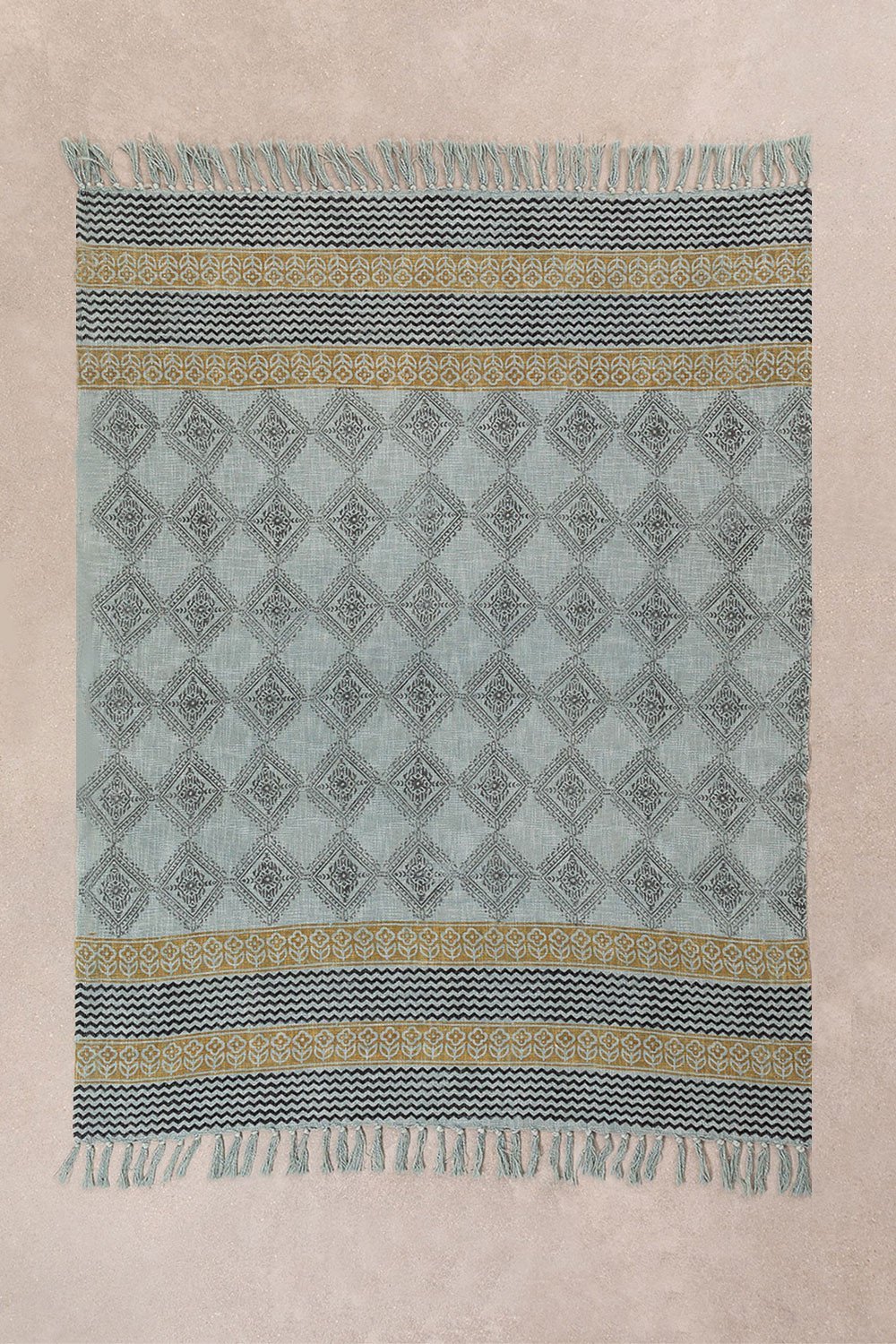 Cotton Plaid Blanket Karelis , gallery image 1