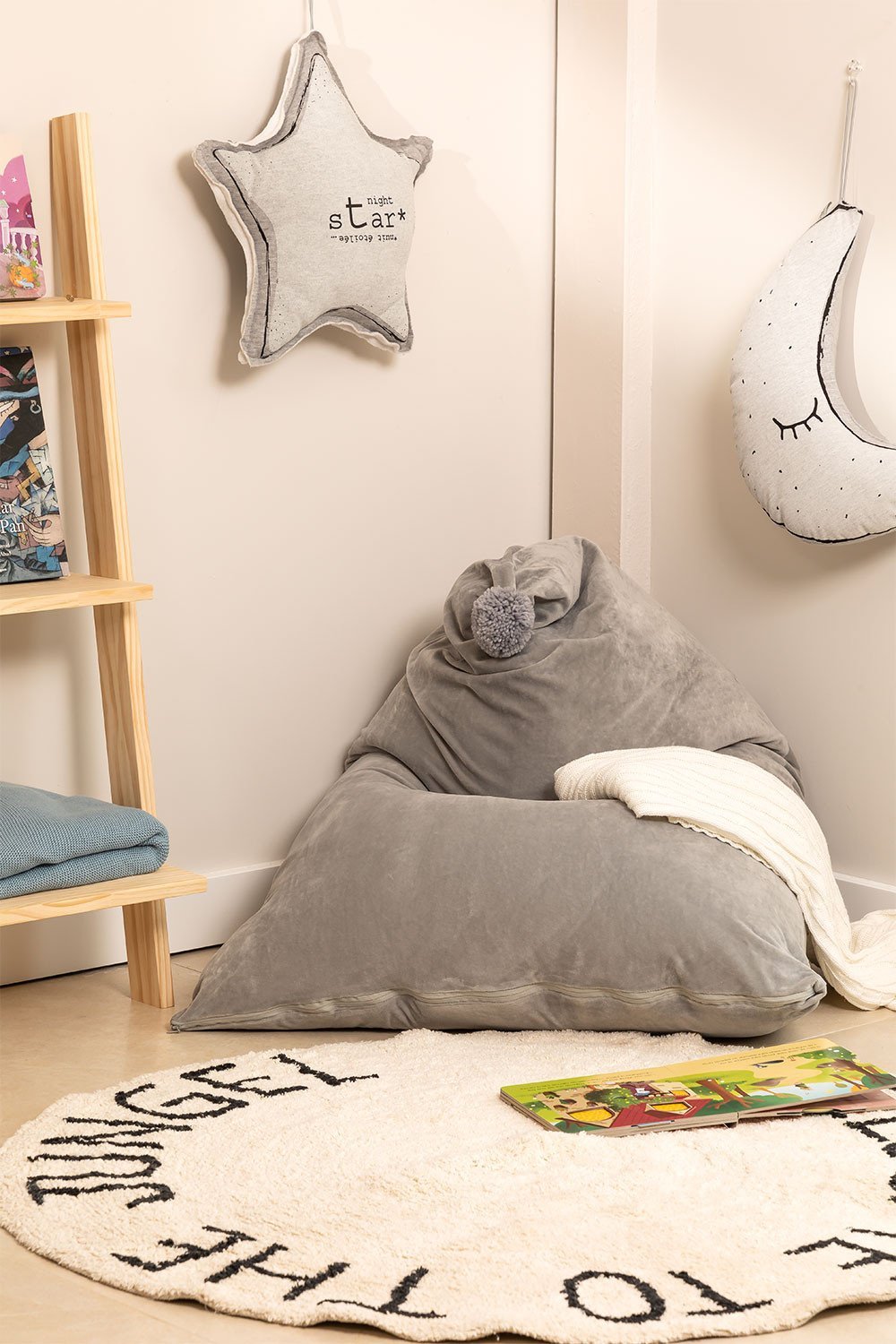 Fluorescent cotton cushion Lluny Kids, gallery image 6