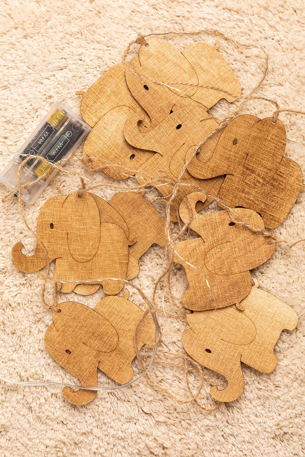 Elephant LED Wreath( 2,30 mts ) Domby Kids, gallery image 4