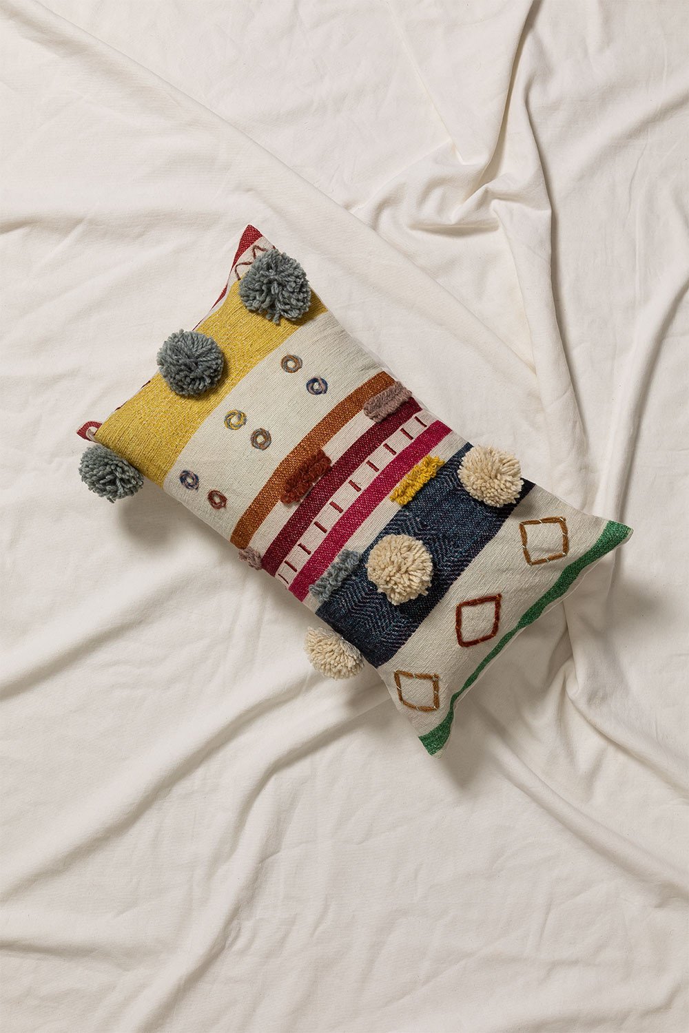 Rectangular Cotton Cushion (30 x 50 cm) Trilet, gallery image 1
