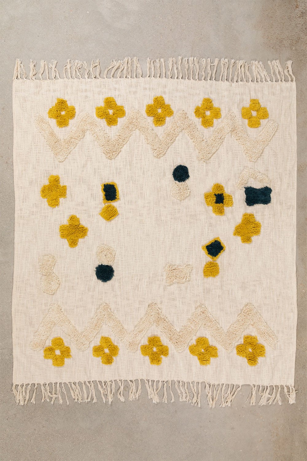 Cotton Plaid Blanket Mondi, gallery image 1