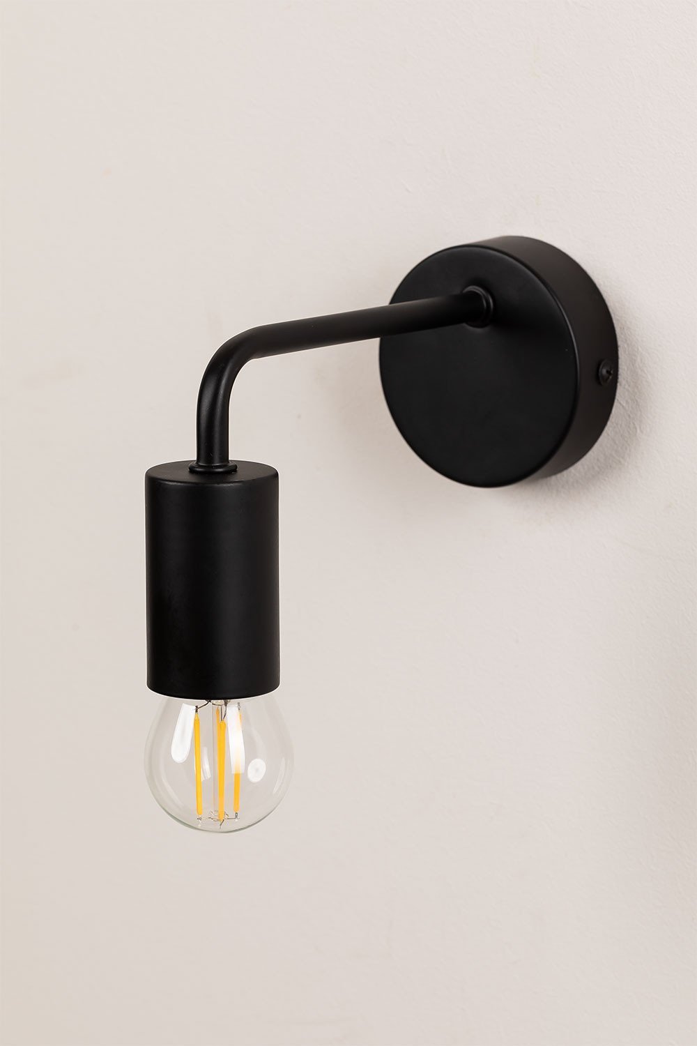 Londy iron wall lamp, gallery image 2