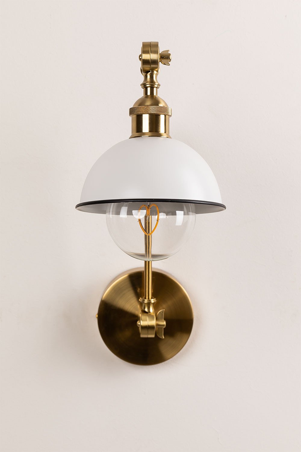 Ellmer iron wall lamp, gallery image 5