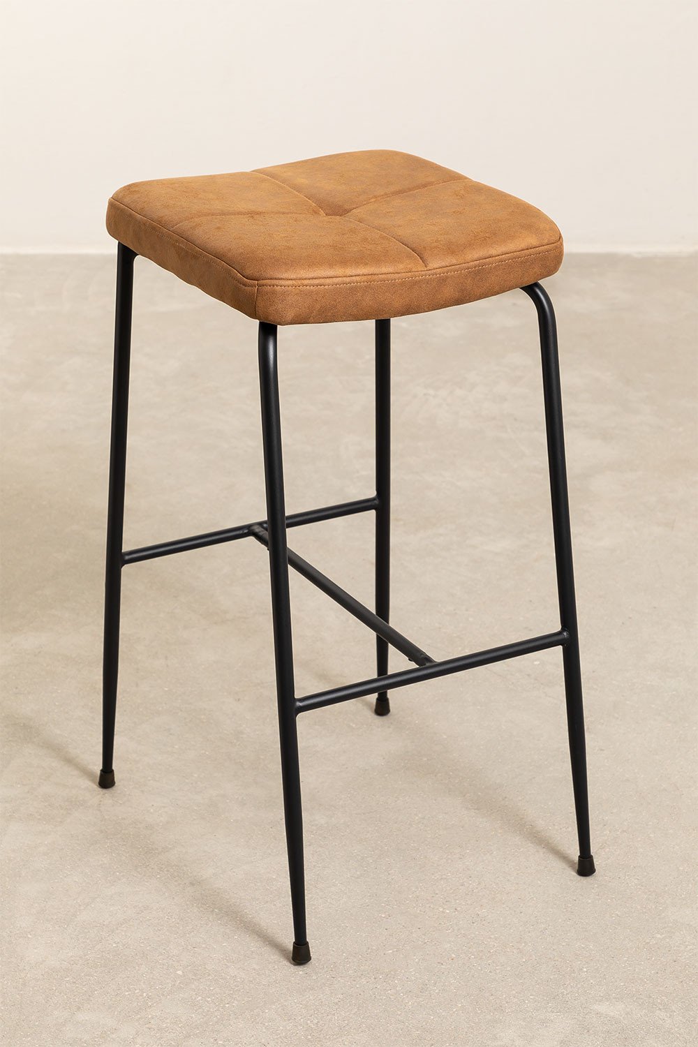 High Leatherette Stool (79 cm) Ospi, gallery image 2