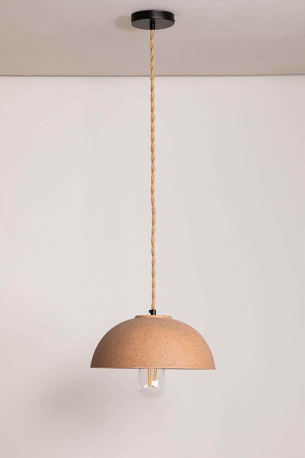 Ceiling Lamp in Porcelain Ouval, gallery image 4