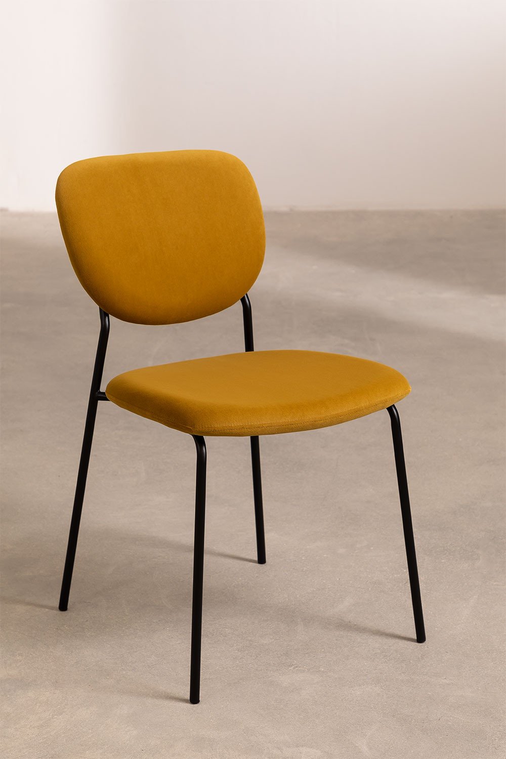 Velvet Upholstered Dining Chair Taris , gallery image 2