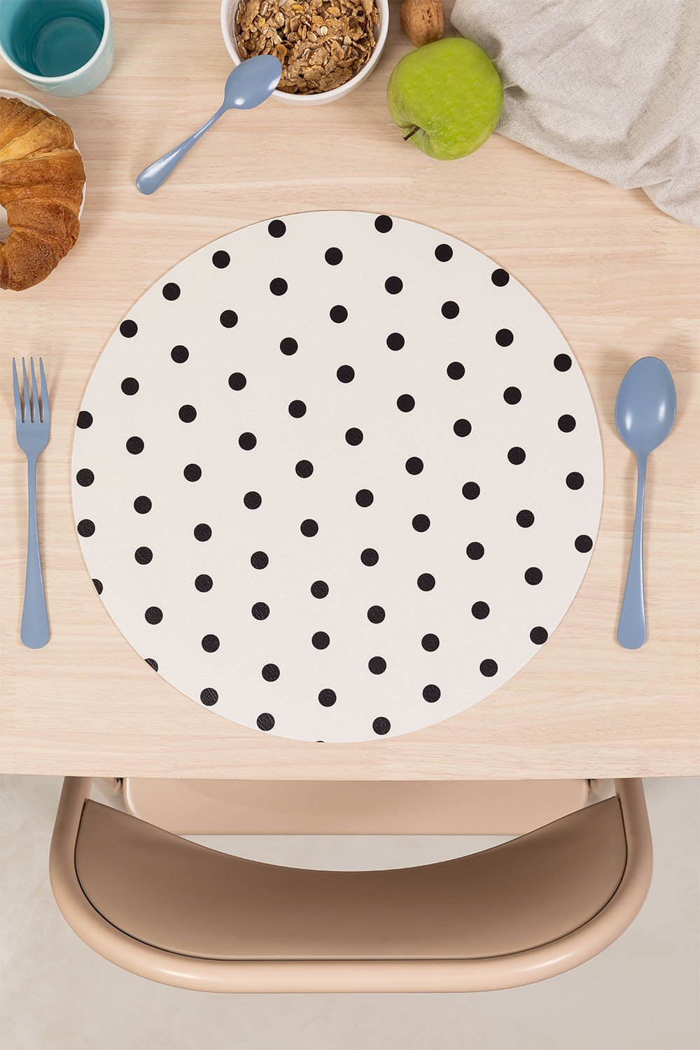 Round Vinyl Placemat Tops, gallery image 1