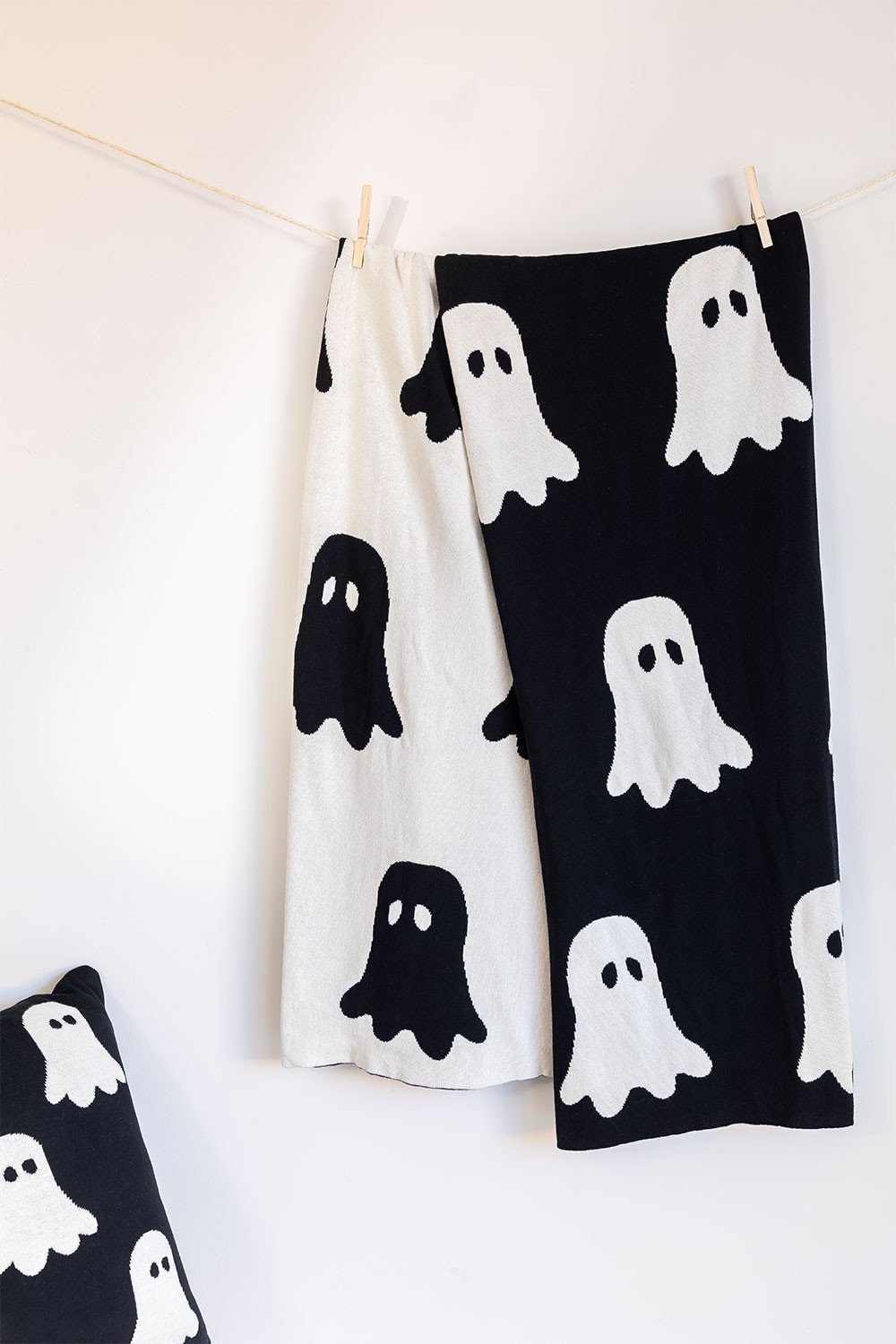Cotton Plaid Blanket Fantom , gallery image 1