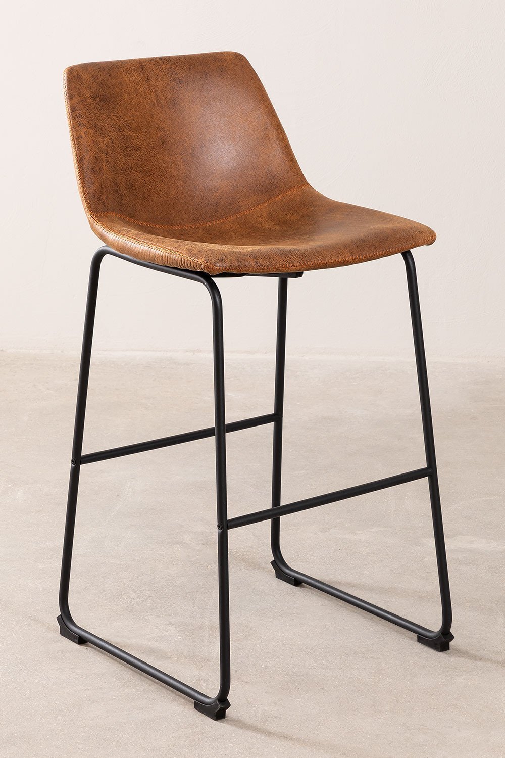 Leatherette High Stool Ody Style, gallery image 2