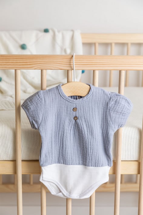 Cotton Shirt Bodysuit Tribi 