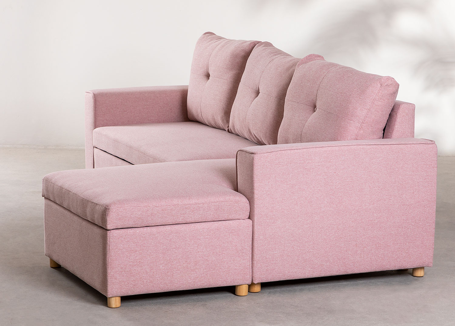 francis pull-out fabric sofa bed