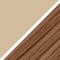 Beige Semoline - Akazienbraun dunkel
