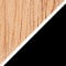 Natuurlijk hout - Zwart