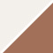 White - Camel Brown