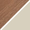 Marron Bois Foncé - Beige Tapioca