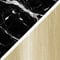 Nero Marquina Marble - Brushed Gold