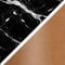 Nero Marquina Marble - Brushed Rose Gold