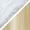 Guangxi White Marble - Brushed Gold