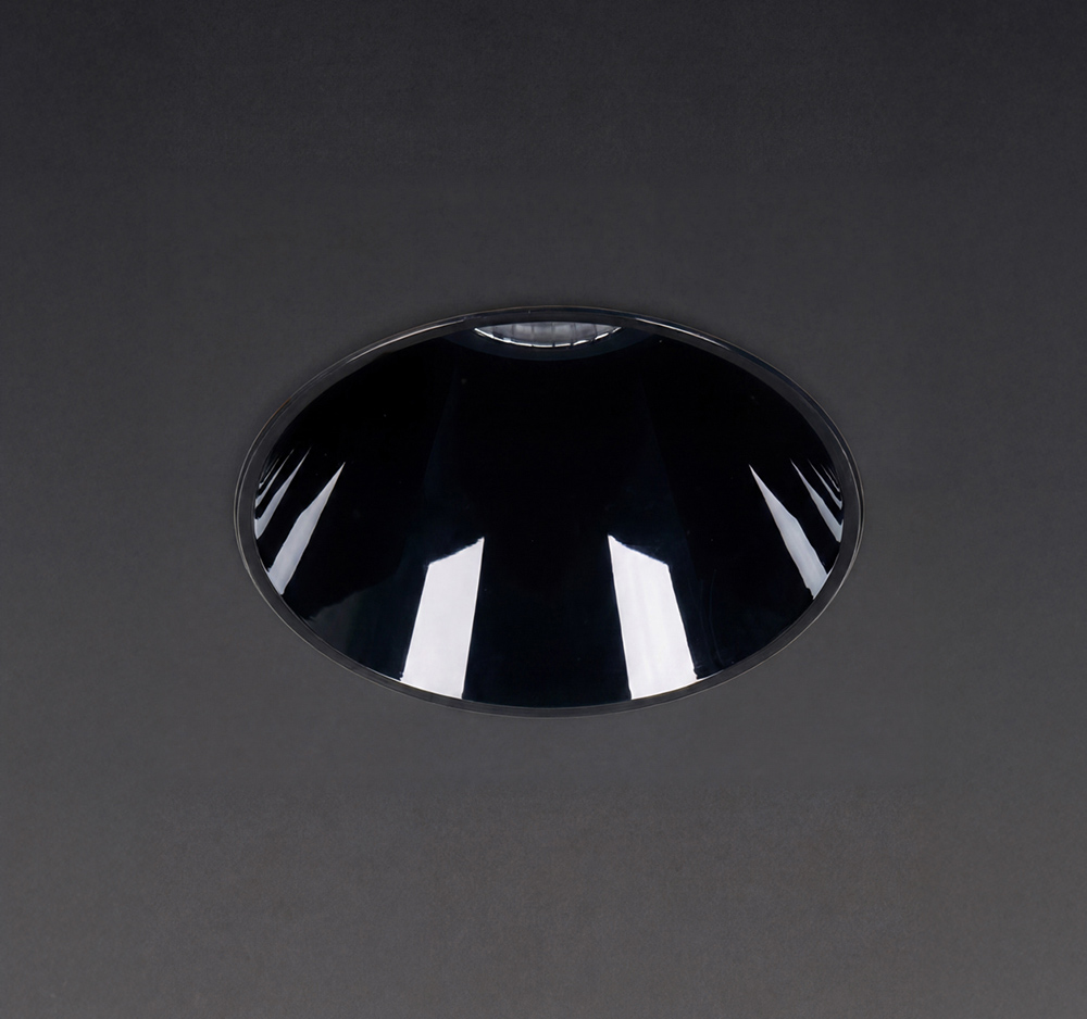Downlight LED empotrable sin marco trimless redondo Ø6,8 cm en aluminio Luisiana