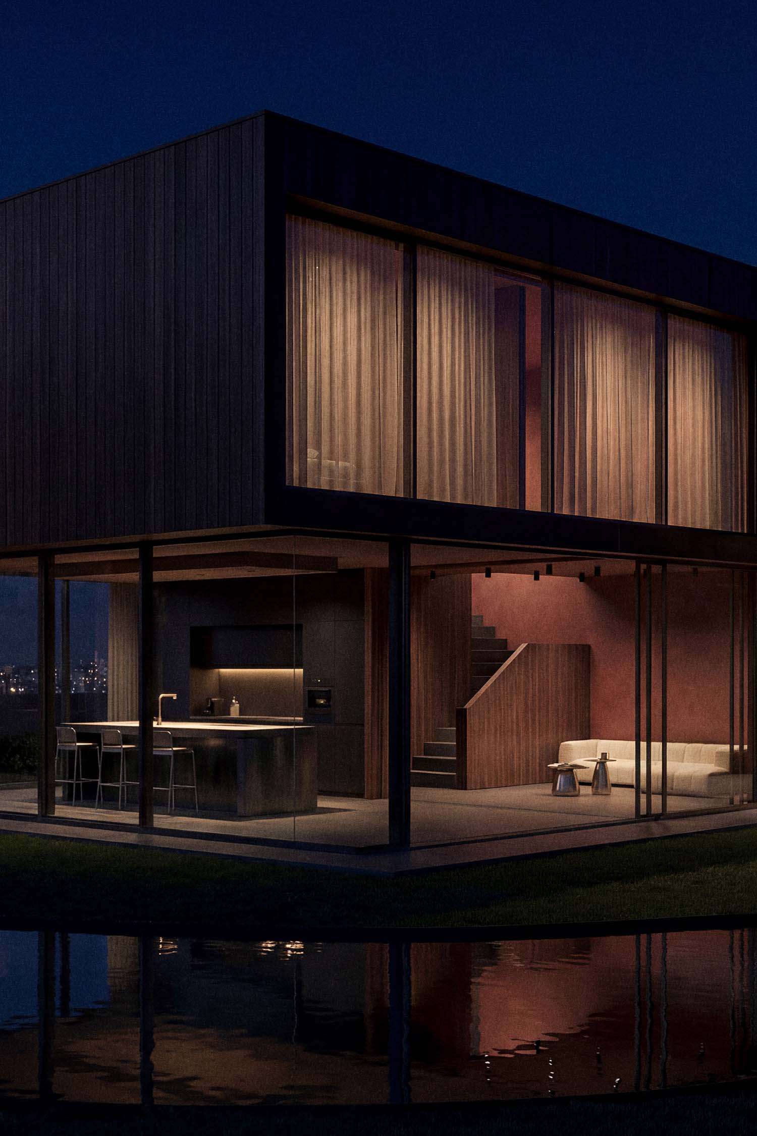 Warm outdoor lighting with Luisiana