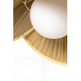 Lampada da Soffitto in Foglia di Cocco (Ø53 cm) Kilda, immagine in miniatura 4
