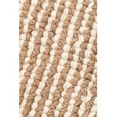 Tappeto in iuta e lana (228x165 cm) Prixet, immagine in miniatura 4