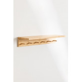 Appendiabiti da parete con mensola in bambù Gari, immagine in miniatura 3