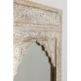 Specchio da parete in legno Priyan, immagine in miniatura 4