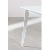 Tavolo da Pranzo Quadrato in MDF (100x100 cm) Kerhen, immagine in miniatura 4