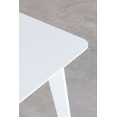 Tavolo da Pranzo Quadrato in MDF (100x100 cm) Kerhen, immagine in miniatura 5