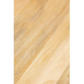 Tavolo da pranzo rettangolare in legno di mango (200x100 cm) Tula, immagine in miniatura 6