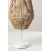 Lampada da tavolo in corda di nylon Uillo , immagine in miniatura 5