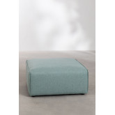 Puff per divano componibile in tessuto Aremy, immagine in miniatura 3