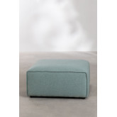 Puff per divano componibile in tessuto Aremy, immagine in miniatura 4
