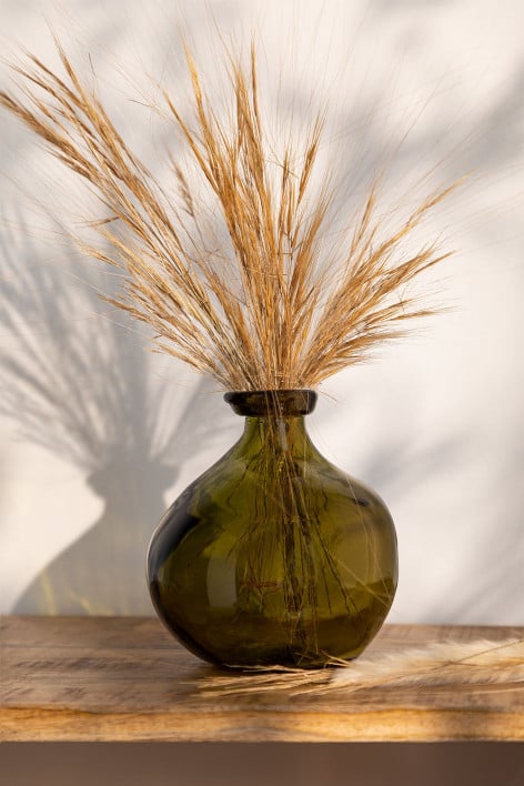 Vaso in vetro riciclato 18 cm Jound