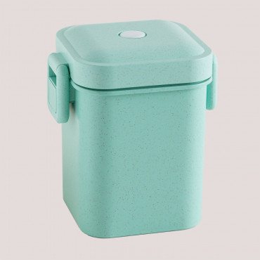 Portapranzo Con Divisorio 600 Ml Birlek Isola Del Paradiso Verde - Sklum