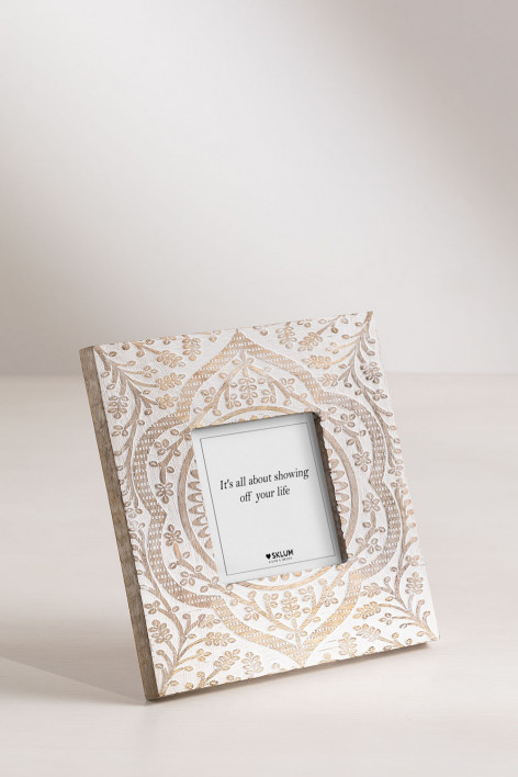 Cornice Per Foto Per Animali Domestici - Legno Intagliato Con Zampa Di Cane - 23x21x4 Cm - Per Foto 4x6 Cm - Regalo Commemorativo - Foto 2