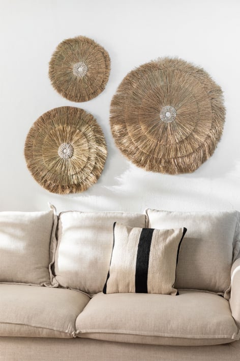 Decorazione da parete rotonda Ranukao