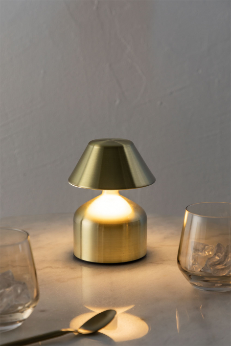 BENSS Lampada Da Tavolo LED Ricaricabile 2 Pezzi | Touch E Telecomando | Impermeabile IP54 Per Esterno E Interno - 5