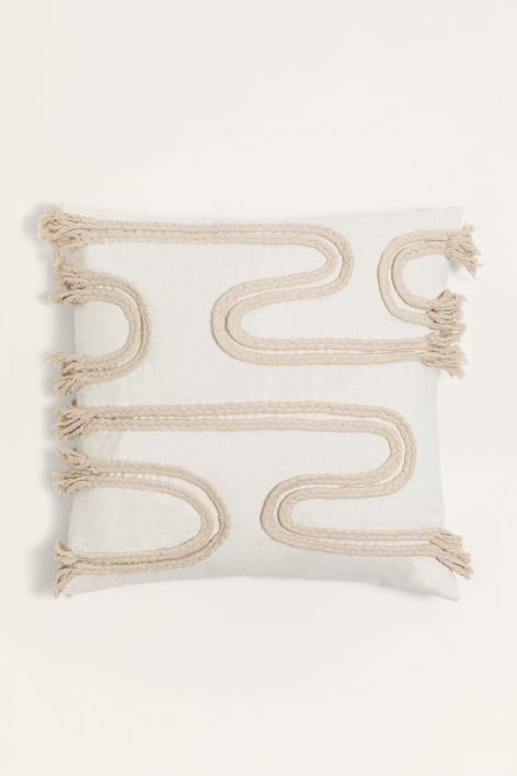 Cuscino quadrato 45x45 cm in cotone Reni