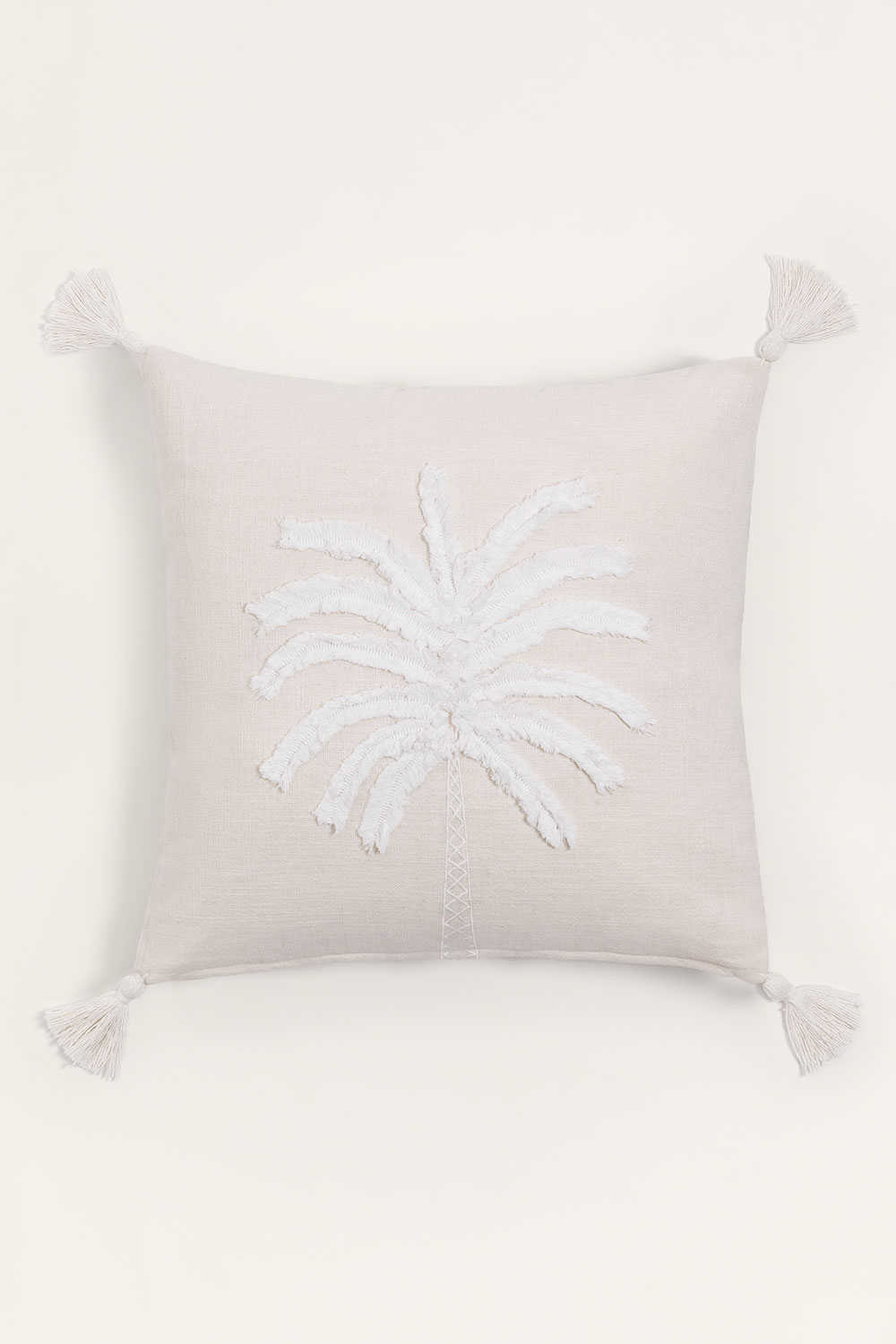 FEATHER cuscino interno beige cotone 50x50 cm