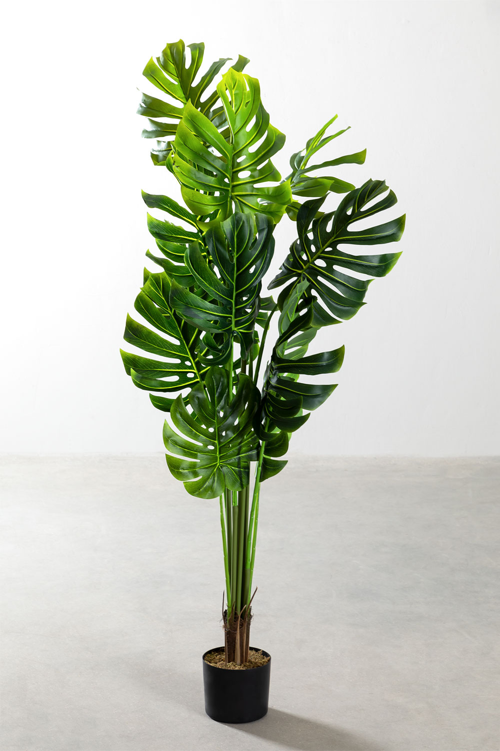 Pianta artificiale decorativa di banano 160 cm