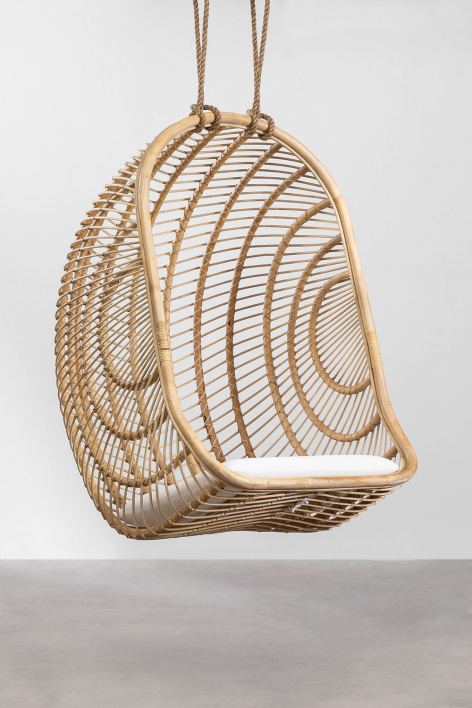 Coprisedia per sedie sospese, ideale per sedie sospese in rattan, protegge il mobile in giardino, in veranda e in tutti gli esterni, resistente all'acqua e alla polvere, 190 x 115 cm, colore
