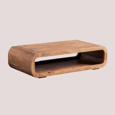 Tavolino Da Salotto In Legno Di Acacia Vacry Acacia Marrone - Sklum