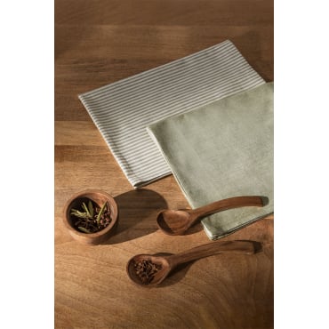 DII Everyday - Set Di Strofinacci Da Cucina In Cotone 30x30 Cm - Colori Assortiti, Confezione Da 6